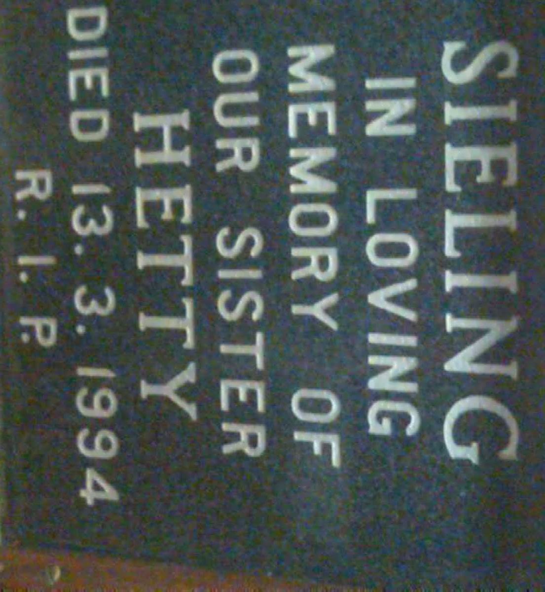 SIELING Hetty -1994