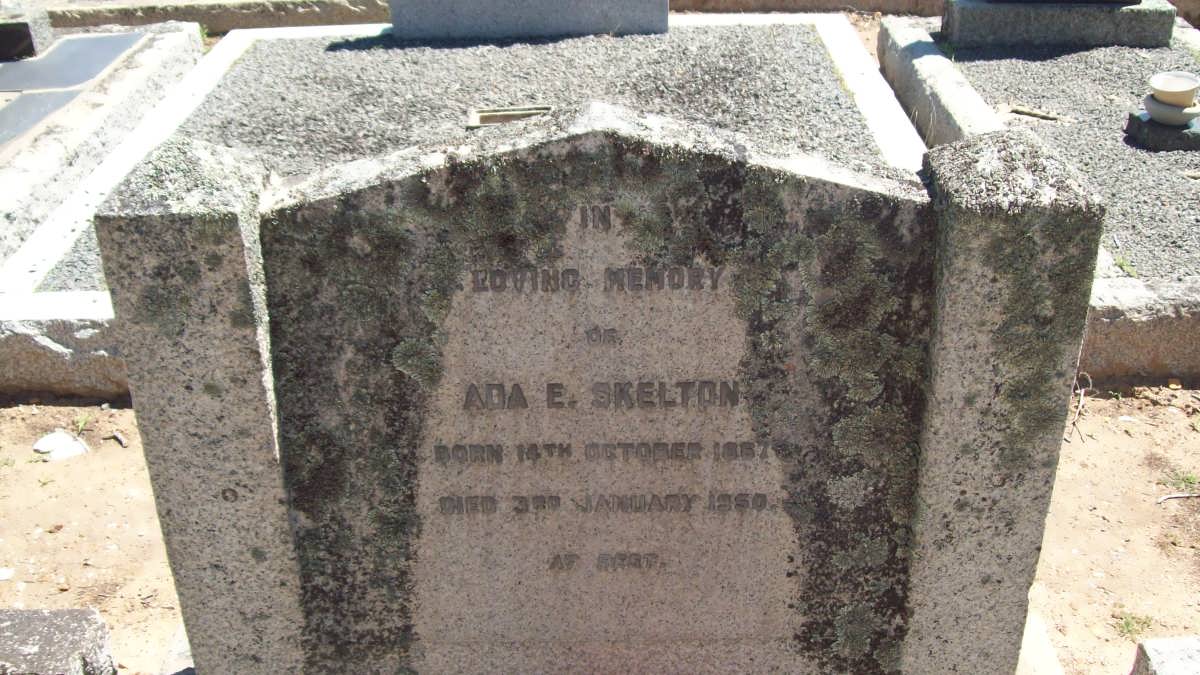 SKELTON Ada E. 1867-1950
