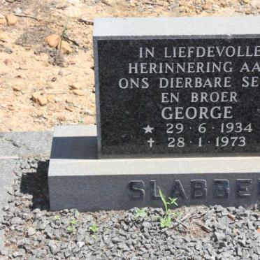 SLABBER George 1934-1973