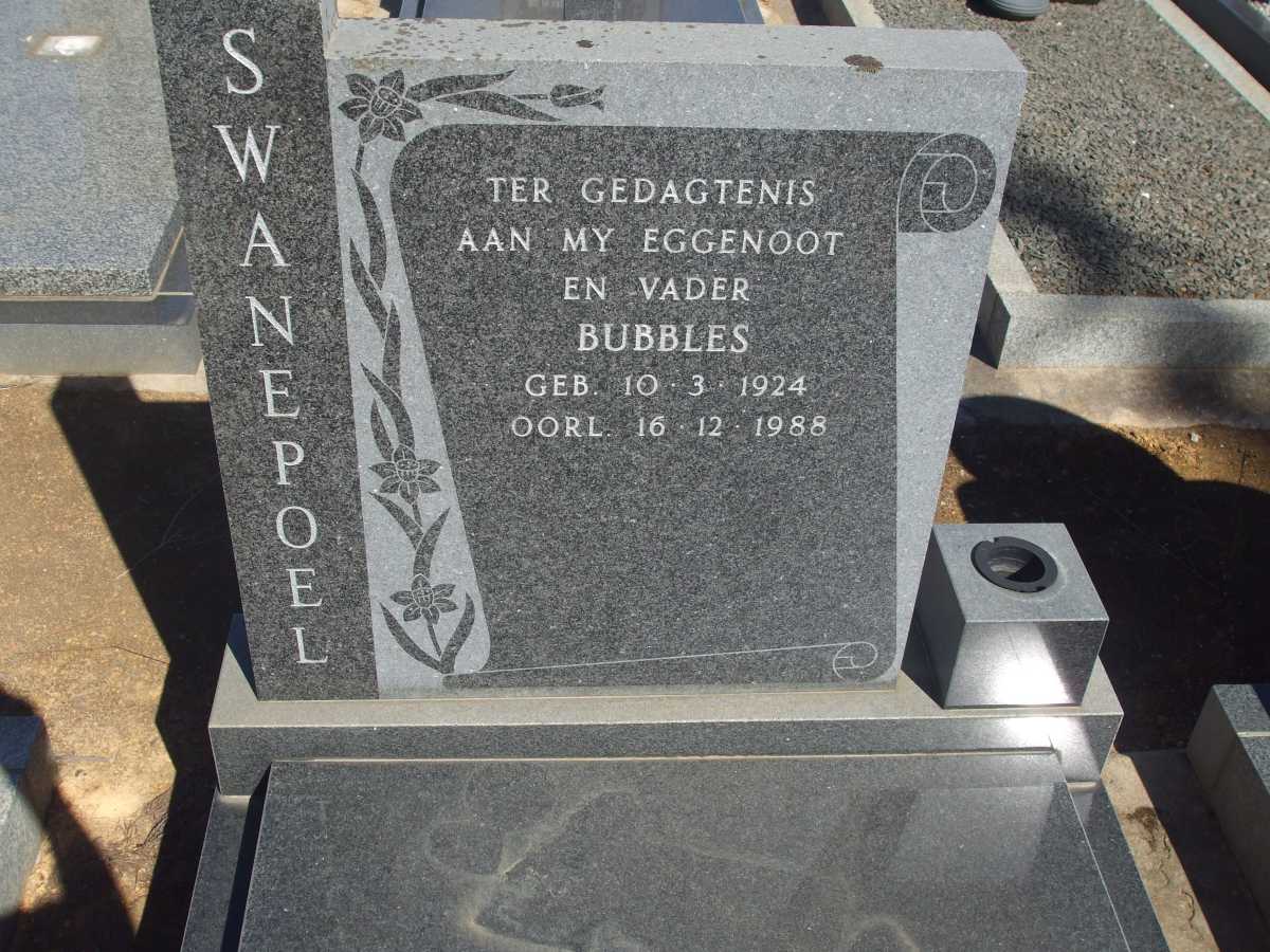SWANEPOEL Bubbles 1924-1988