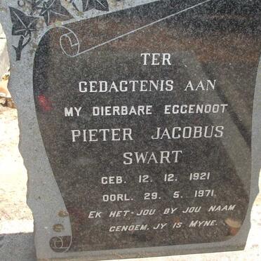 SWART Pieter Jacobus 1921-1971