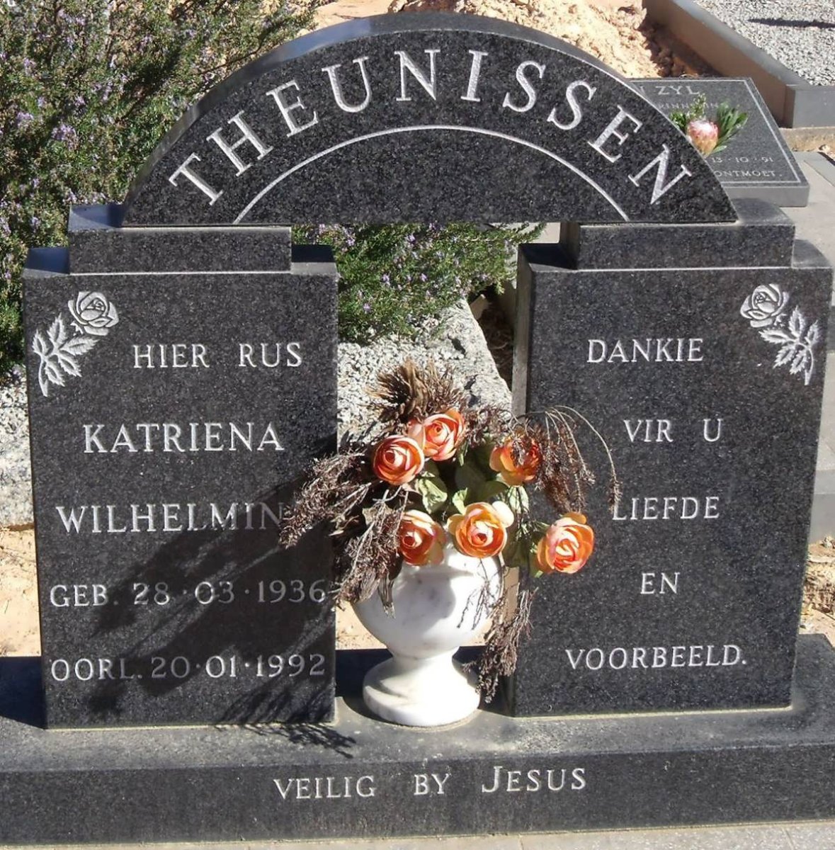 THEUNISSEN Katriena Wilhelmina 1936-1992