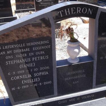 THERON Stephanus Petrus 1919-2006 &amp; Cornelia Sophia 1919-2010 :: THERON Johannes Alabertus 1944-1973