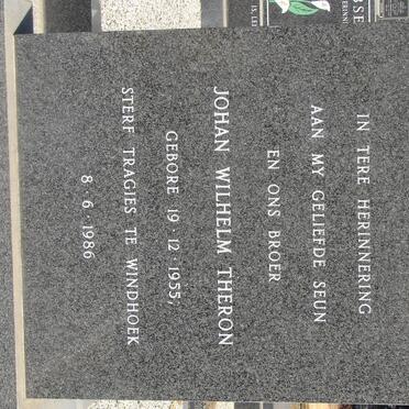 THERON Johan Wilhelm 1955-1986