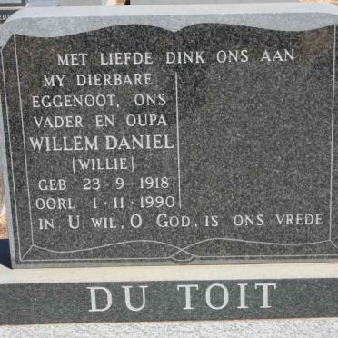 TOIT Willem Daniel, du 1918-1990