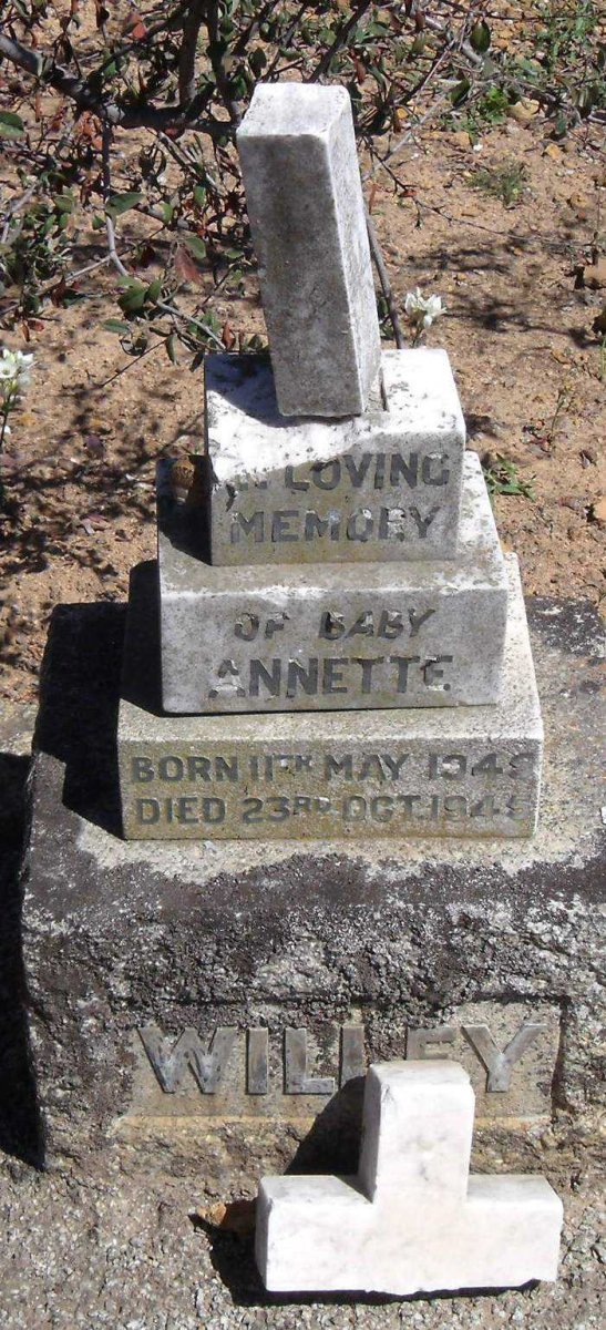 WILLEY Annette 1945-1945