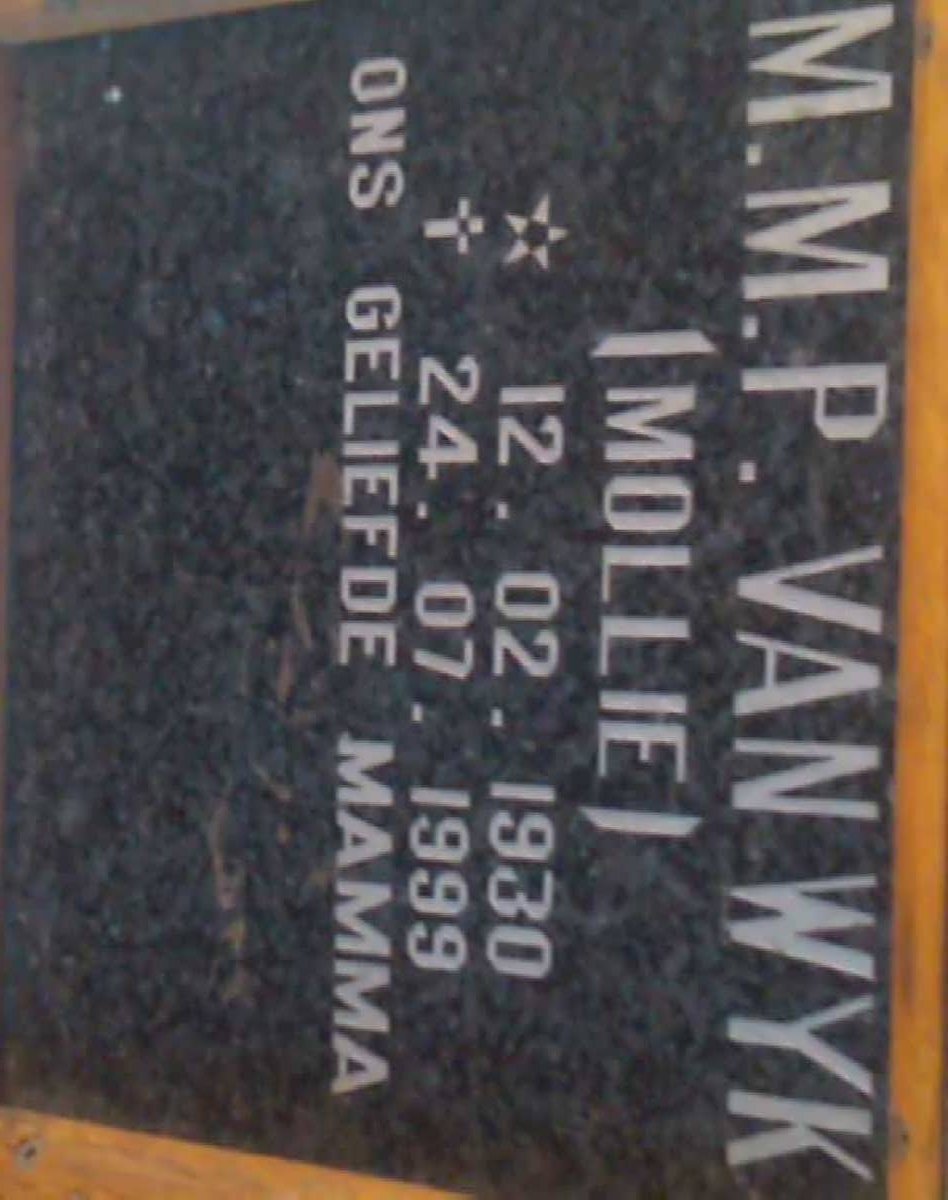 WYK M.M.P., van 1930-1999