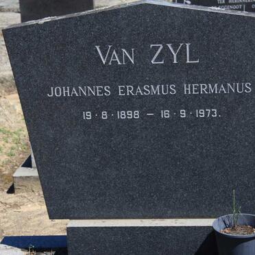 ZYL Johannes Erasmus Hermanus, van 1898-1973