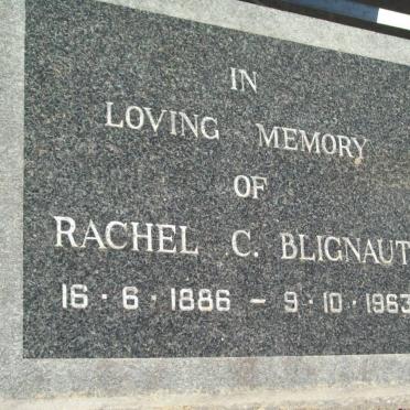BLIGNAUT Rachel C. 1886-1963