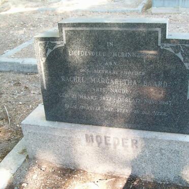 BAARD Rachel Margaretha nee NAUDE 1872-1947
