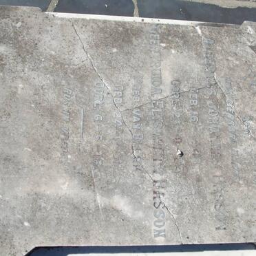 BASSON Albertus Johannes 1848-1935 &amp; Gertruida Elisabeth VAN BLERK 1851-1916