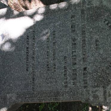 BEAN Alida Paulina nee MOUTON 1844-1915