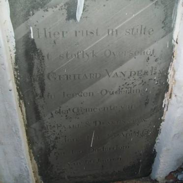 BYL Gerhard, van der -1821