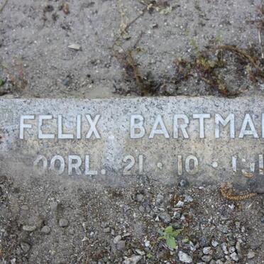 BARTMANN Felix -1918 :: BARTMANN Aletta Henriette -1918