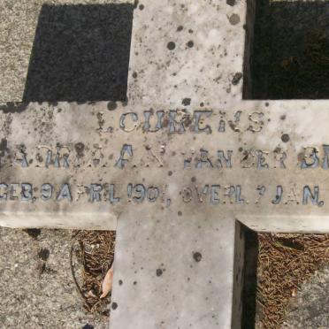 BIJL Pieter Lourens 1831-1892 &amp; Johanna Sophia Aletta GIE 1835-1884 :: VAN DER BIJL Lourens Adriaan 1901-1903