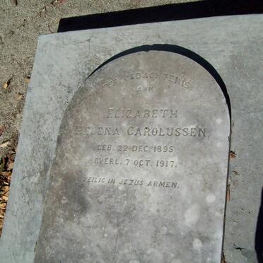 CAROLUSSEN Elizabeth Helena 1895-1917