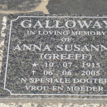 GREEFF :: GALLOWAY 