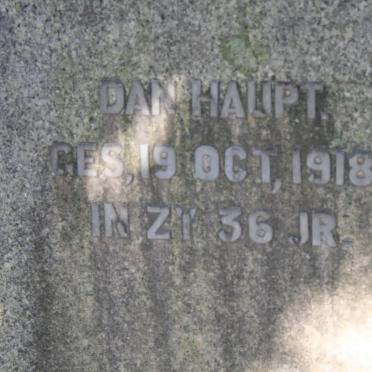 HAUPT Dan -1918