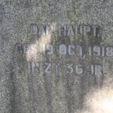 HAUPT Dan -1918