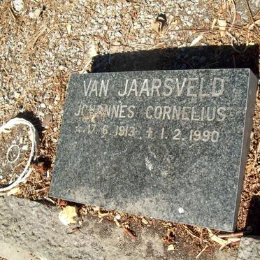 JAARSVELD Johannes Cornelius, van 1913-1990