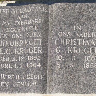KRUGER G. 1887-1969 &amp; Heubrecht E.C. 1892-1964 