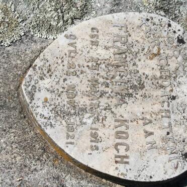 KOCH Francina 1915-1921