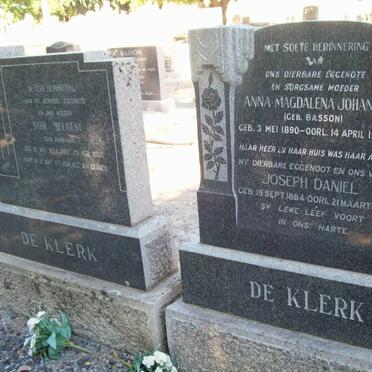 KLERK de :: BASSON  :: BARNARD