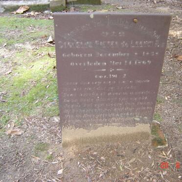 LEEUW Cornelus Pieter, de 1838-1869