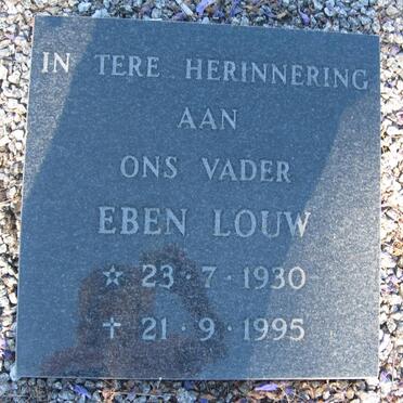 LOUW Eben 1930-1995
