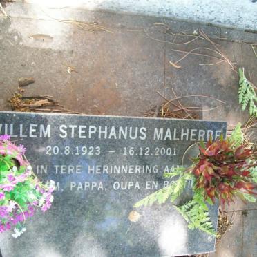 MALHERBE Willem Stephanus 1923-2001