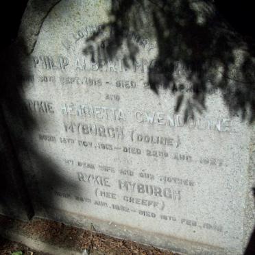 MYBURGH GRAVE