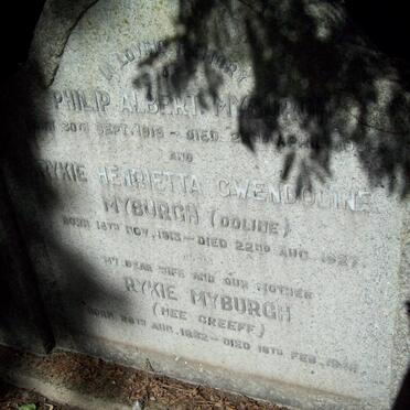 MYBURGH GRAVE