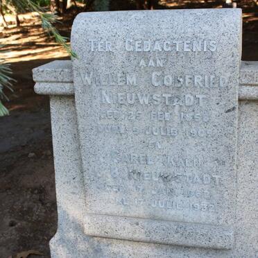 NIEUWSTADT Willem Godsfried 1858-1909 :: NIEUWSTADT Carel 1862-1932