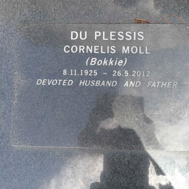 PLESSIS Cornelis Moll, du 1925-2012