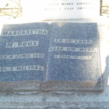 ROUX Margaretha 1881-1943