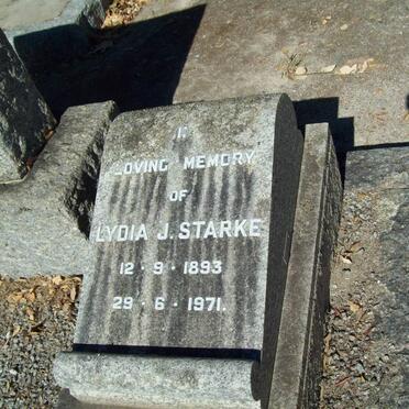 STARKE Lyda J. 1893-1971