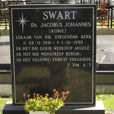 SWART Jacobus Johannes 1931-1992