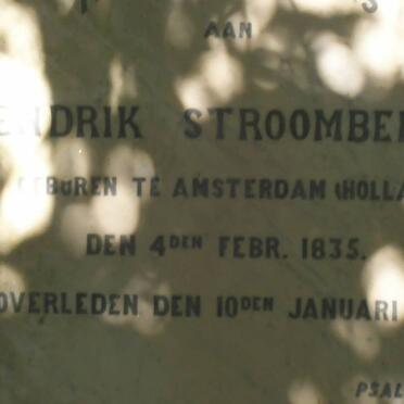 STROOMBERGEN Hendrik 1835-1906 &amp; Heiltje KROON 1829-1906 