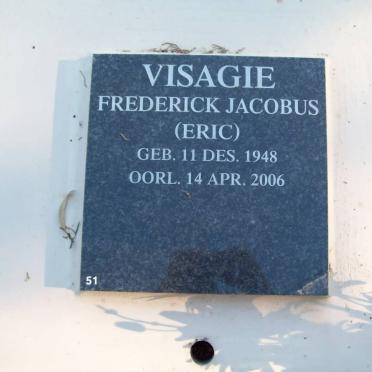VISAGIE Frederick Jacobus 1948-2006