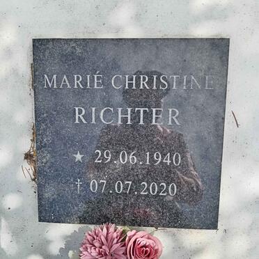 RICHTER Marie Christine 1940-2020