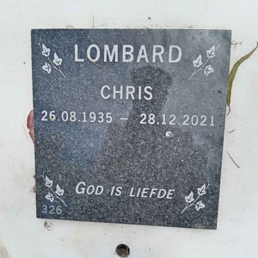 LOMBARD Chris 1935-2021