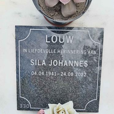 LOUW Sila Johannes 1941-2022