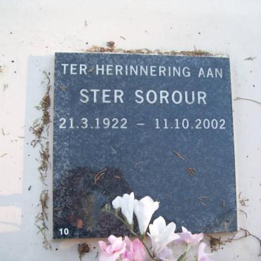 SOROUR Ster 1922-2002