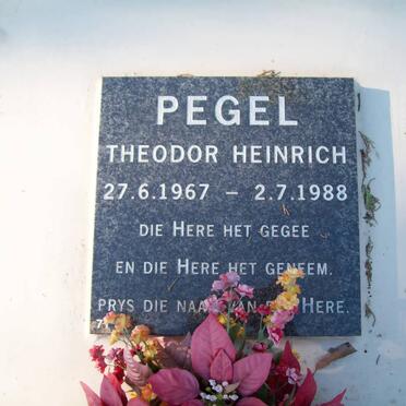 PEGEL Theodor Heinrich 1967-1988