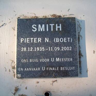 SMITH Pieter N. 1935-2002