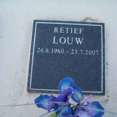 LOUW Retief 1960-2007