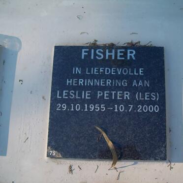FISHER Leslie Peter 1855-2000