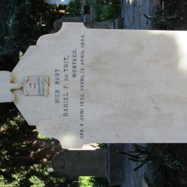 TOIT Daniel F., du 1832-1895