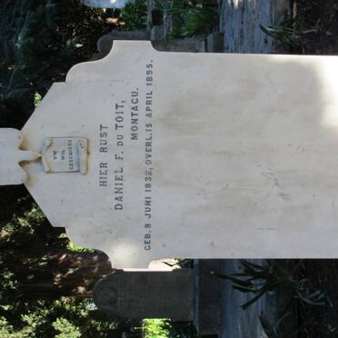 TOIT Daniel F., du 1832-1895