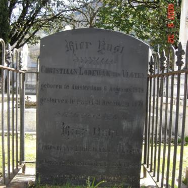 VLOTEN Christiaan Lodewyk, van 1838-1871 :: VAN VLOTEN Christiaan Lodewyk
